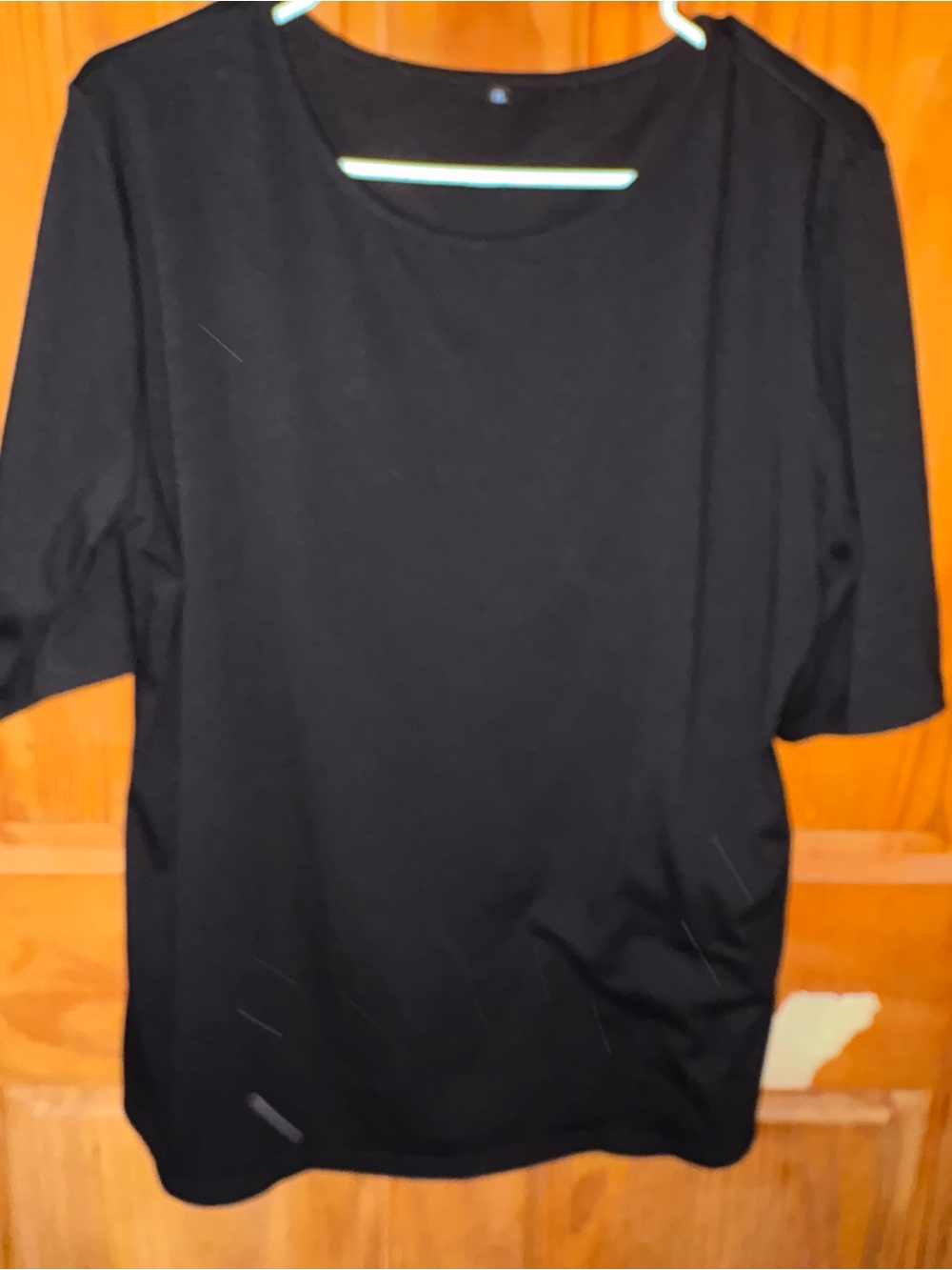 Black Crew Neck Shirt